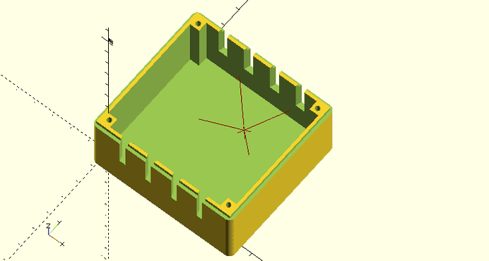 Basic Case 3D model